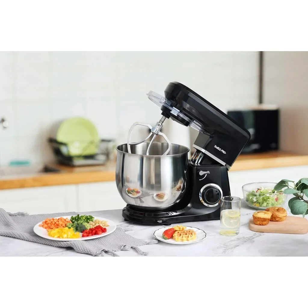 NL Leistungsstarker Food Processor - 2200W - 10L - Schwarz - 5