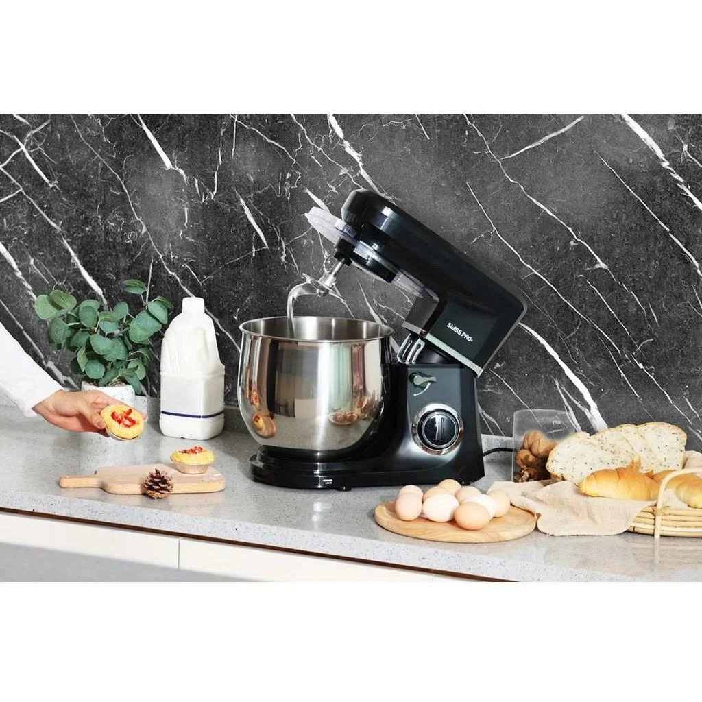 NL Leistungsstarker Food Processor - 2200W - 10L - Schwarz - 8