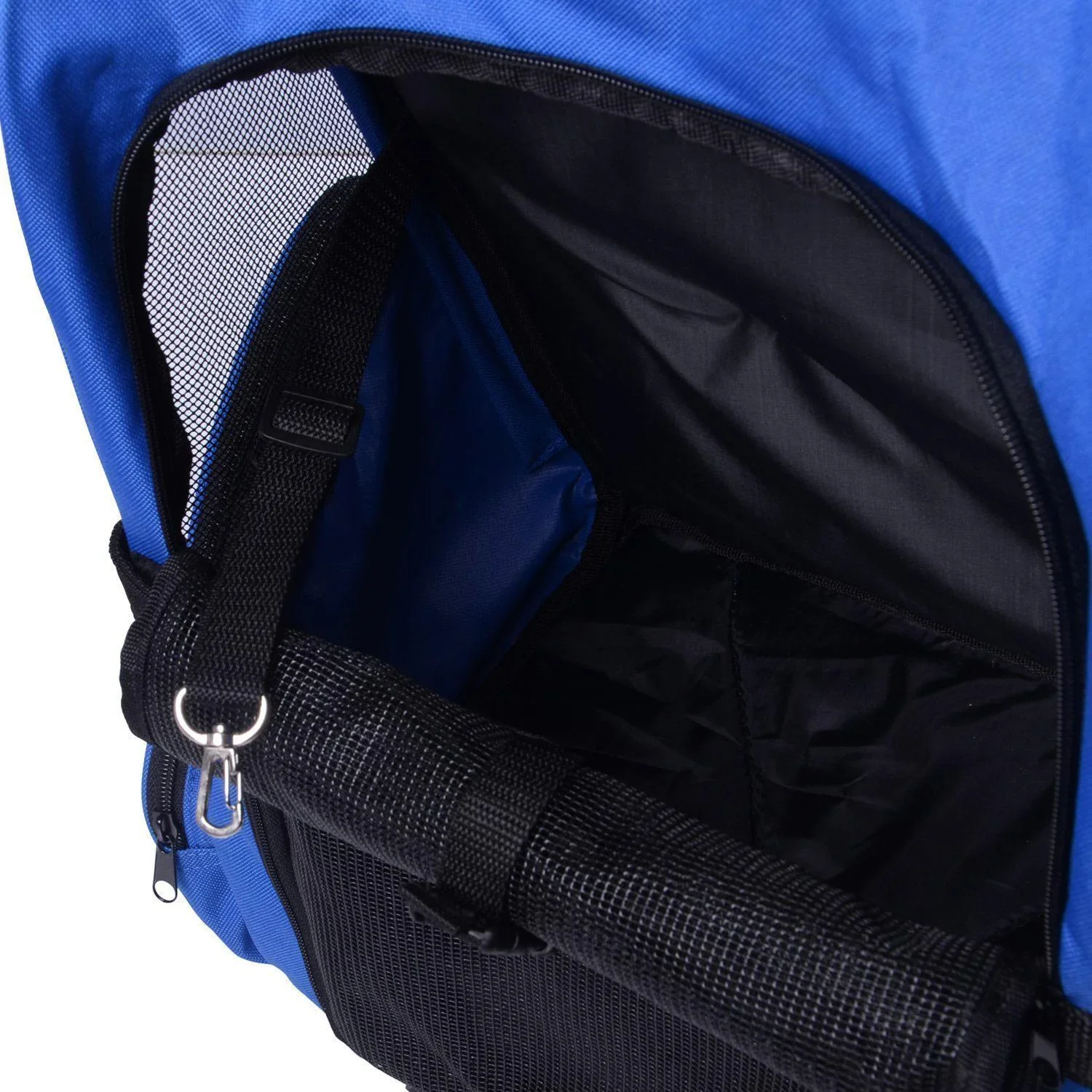 2in1 Hunde Trolley Tragetasche Rucksack blau - 3