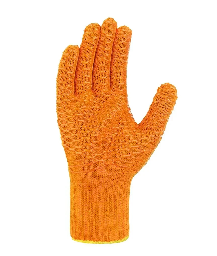 Grobstrick-Handschuh CRISS CROSS orange Gr. 10 - 1