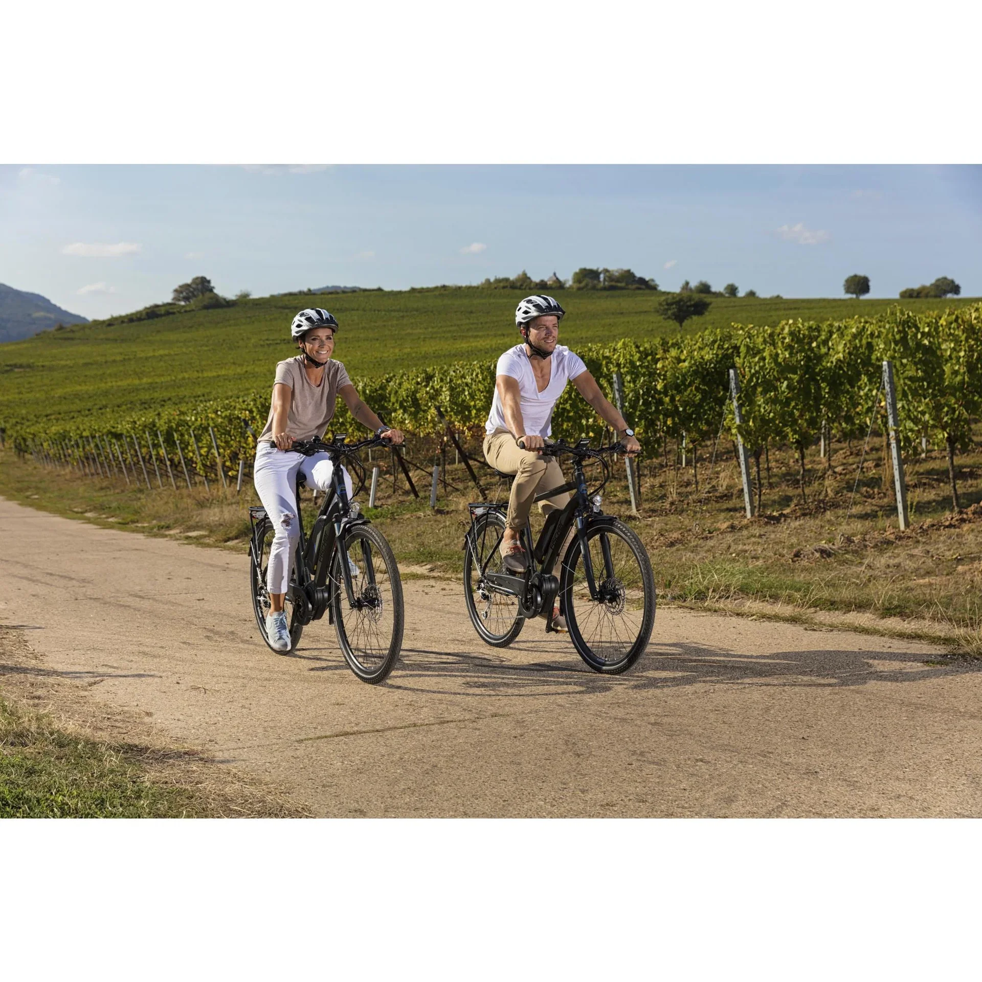 Herren E-Bike Trekking, 28 Zoll, Rahmengröße 50cm, 10-Gang Kettenschaltung, schwarz matt, VIATOR ETH 1861 - 10