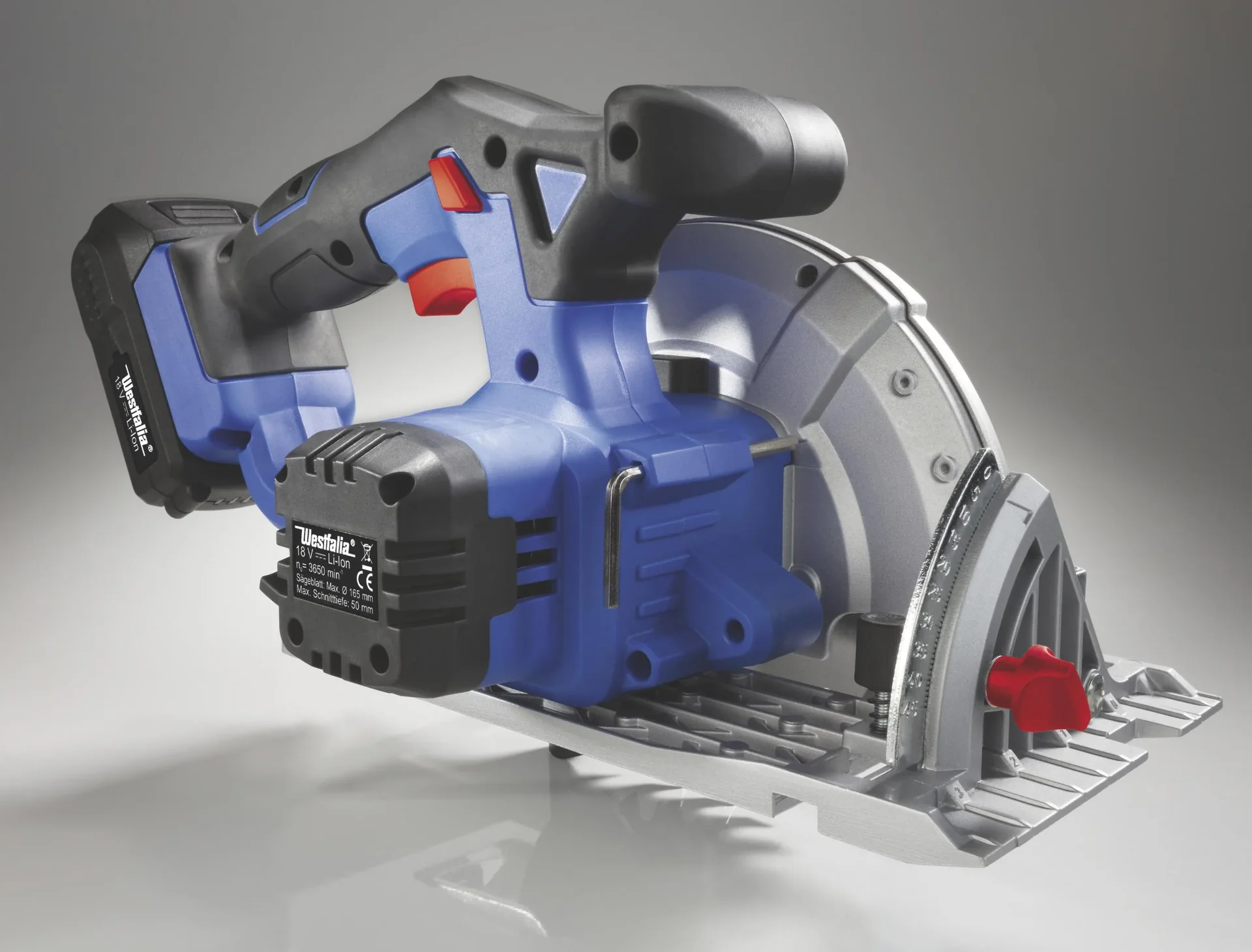 Akku Handkreissäge Li-Ion AHKS18 18 V, ohne Akku und Ladegerät - 0