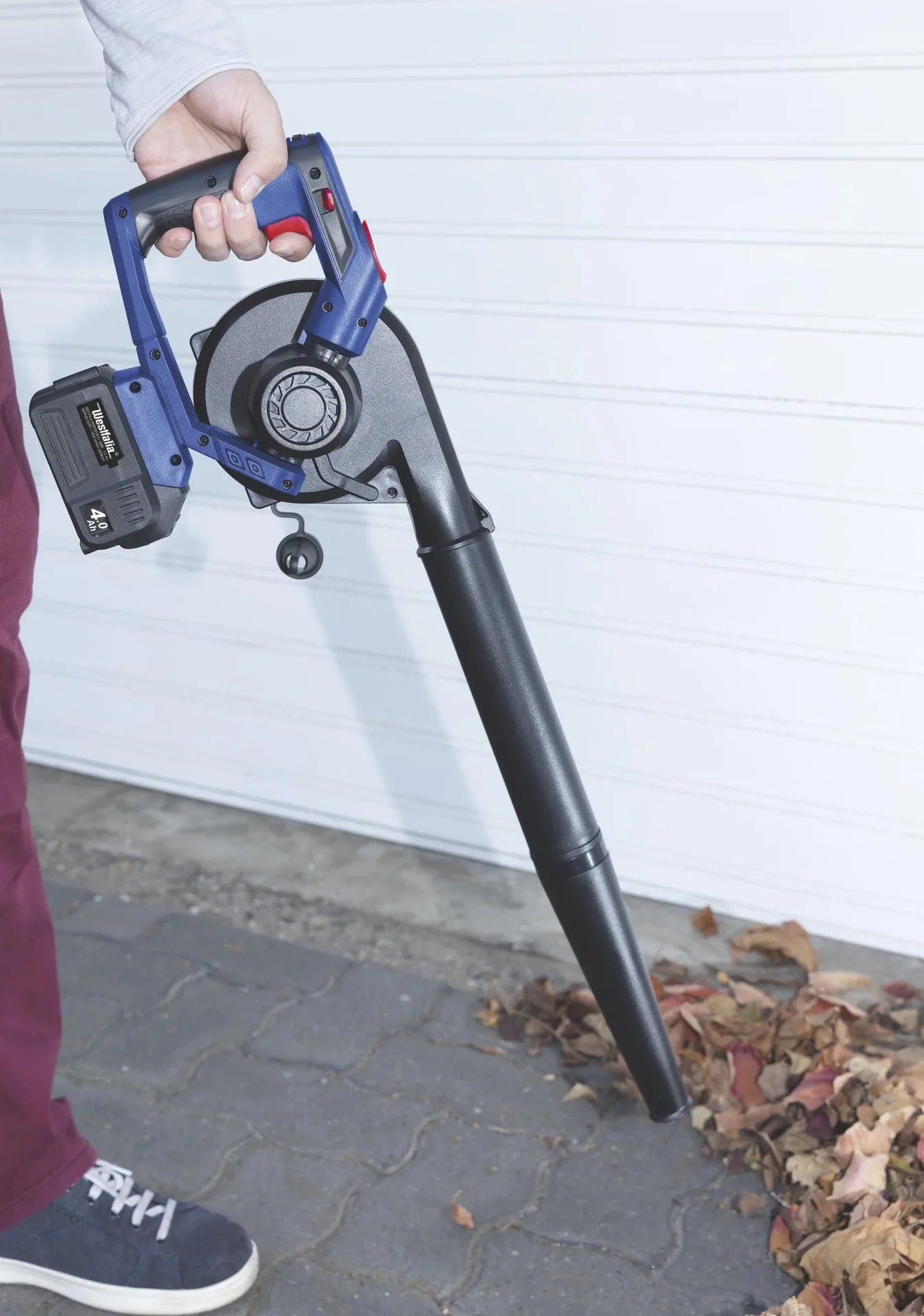 3 in 1 Akku-Turbo-Bläser 18 Volt Li-ion AMG 18 inklusive 1 Akku 2,0 Ah und Schnellladegerät - 7