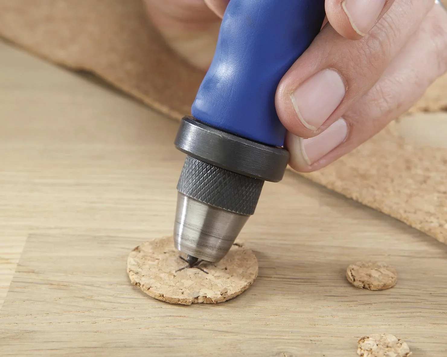 Locheisen Satz 14-teilig mit Zentrierdorn 5-35 mm - 0