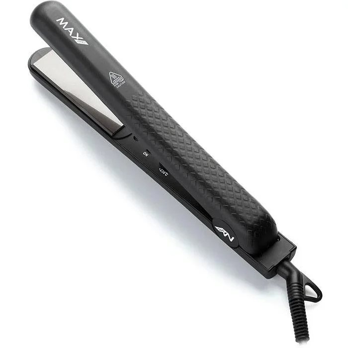 Max Pro Gloss Stylingzange Schwarz inkl. Schutztasche - 5