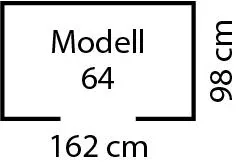 Gerätehaus LEIPZIG II 64, Anthrazit matt - 5