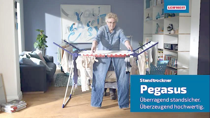 Wäschetrockner Pegasus 200 Solid Deluxe Mobile - Mit Rollen - 9