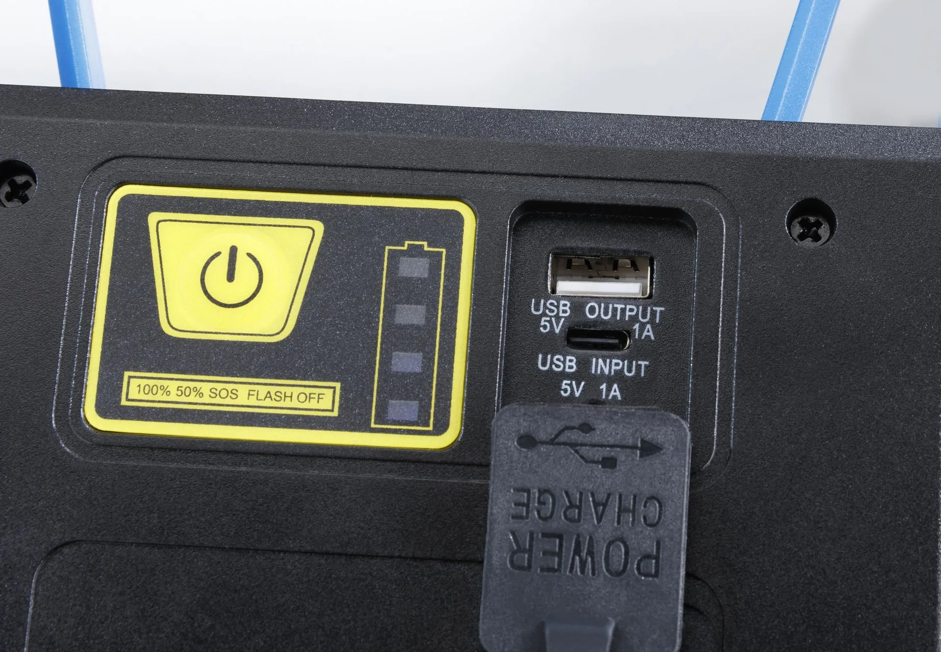 Faltbare LED Arbeitsleuchte, wiederaufladbar, 25 Watt - 6