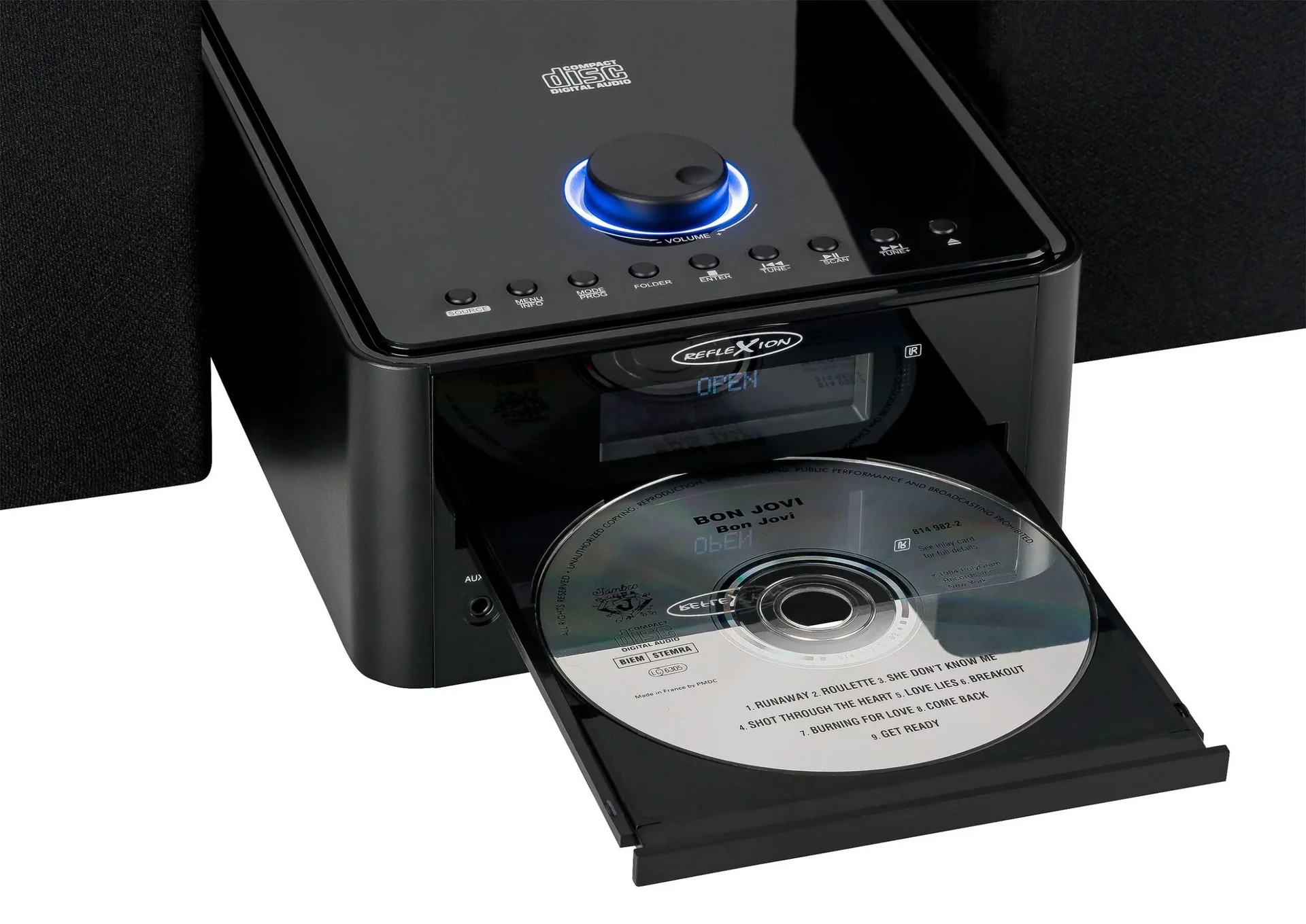 Stereo Micro-HiFi-System mit DAB+/UKW, USB, MP3/CD und Bluetooth - 2