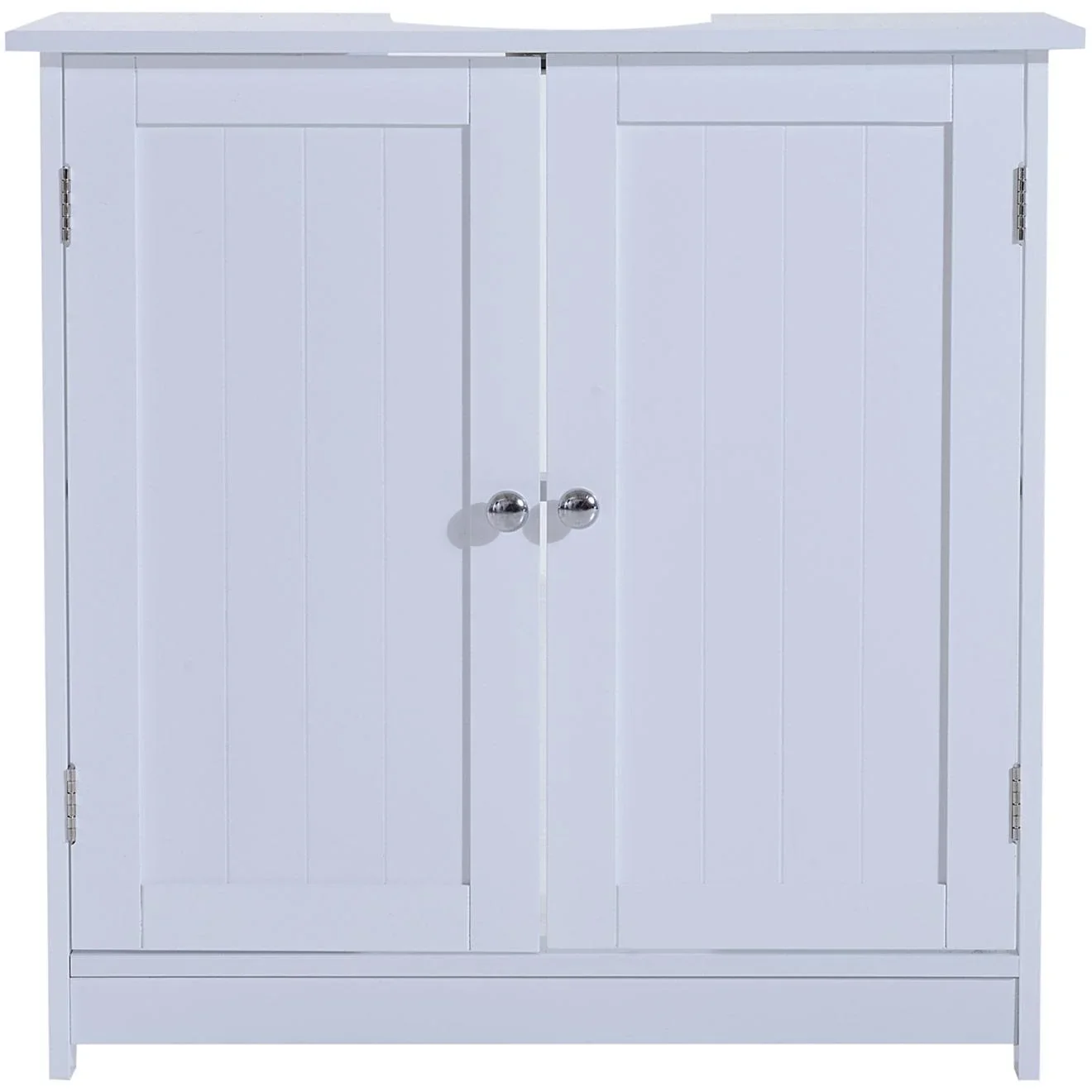 Waschbeckenunterschrank Badschrank Weiß - 3