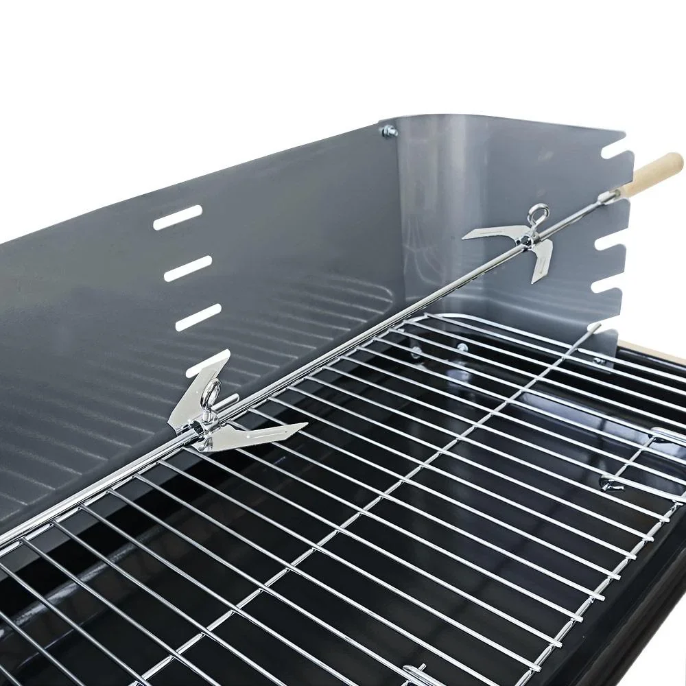 BBQ-Grill - Mit Rädern und Arbeitsplatte - 55x35cm - 3