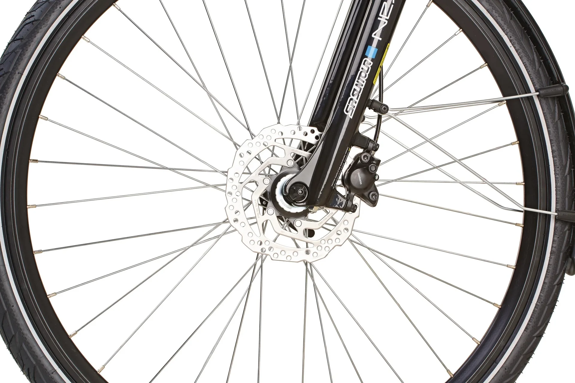 Damen Trekking E-Bike 28 Zoll, Rahmenhöhe 50 cm, 8-Gang Kettenschaltung, grau, ENTDECKER 20.EST.10 - 1