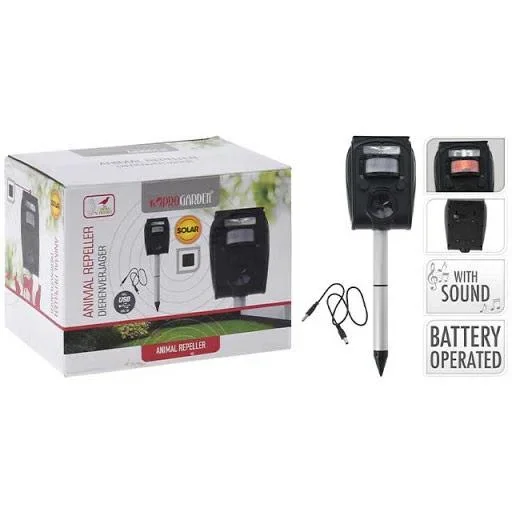 Junai Schädlingsbekämpfer / Tierjäger - wiederaufladbar - gegen Vögel, Kaninchen, Hunde und Katzen - 8 Meter Reichweite - 0