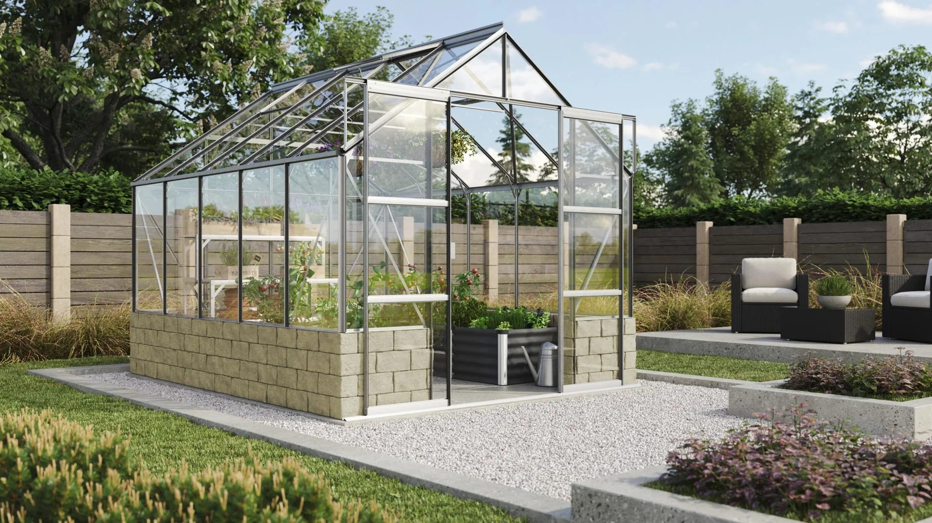 Gewächshaus Cassandra 8300 ESG 3 mm - 1