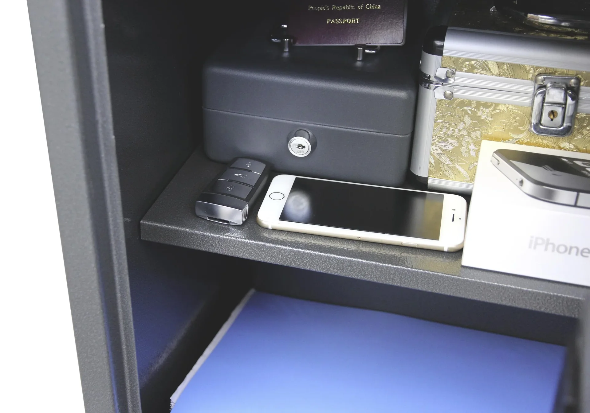 Tresor Vela Home & Office mit Elektronikschloss Außenmaße 560 x 370 x 445 mm - 1