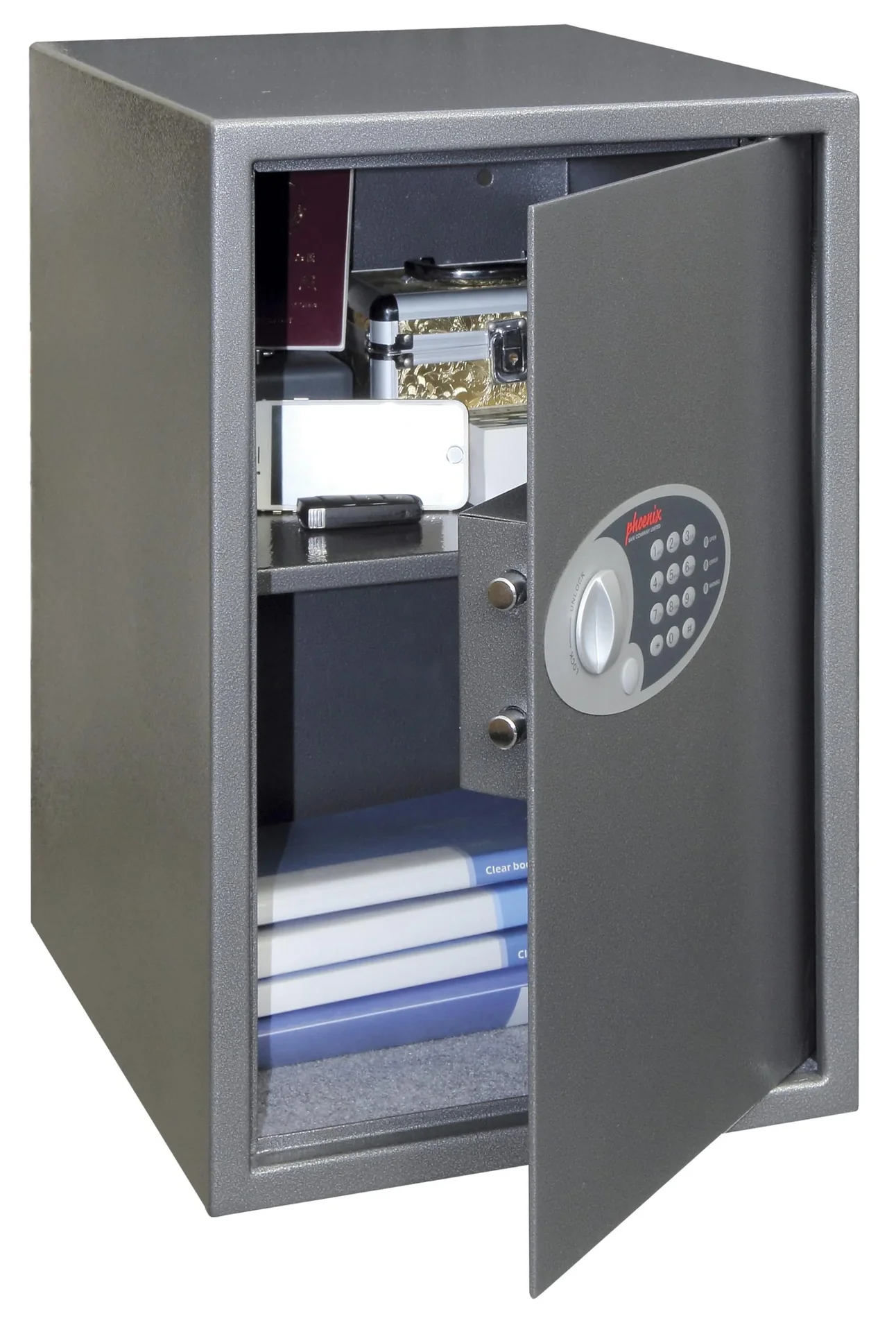 Tresor Vela Home & Office mit Elektronikschloss Außenmaße 560 x 370 x 445 mm - 2