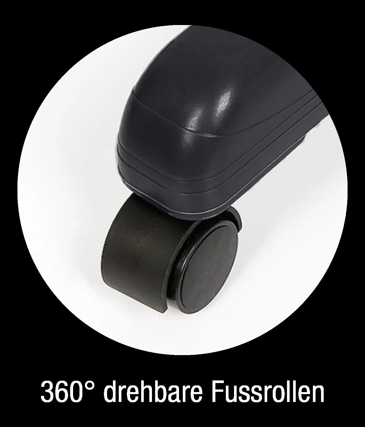 Turmwäscheständer XXL, Schwarz/ Silber - 1