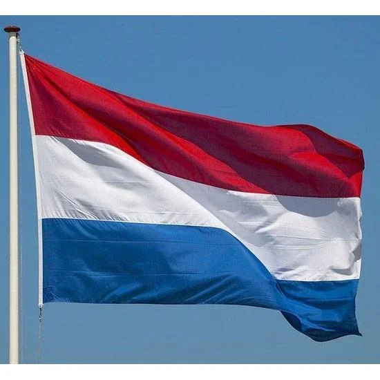 Teleskopischer Fahnenmast 630cm mit niederländischer Flagge - Niederlande Flagge - 90x150cm - 2
