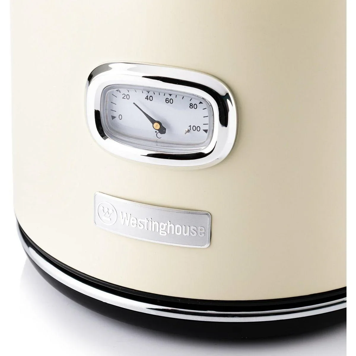 Retro-Wasserkocher - 1,7 Liter - Weiß - 2