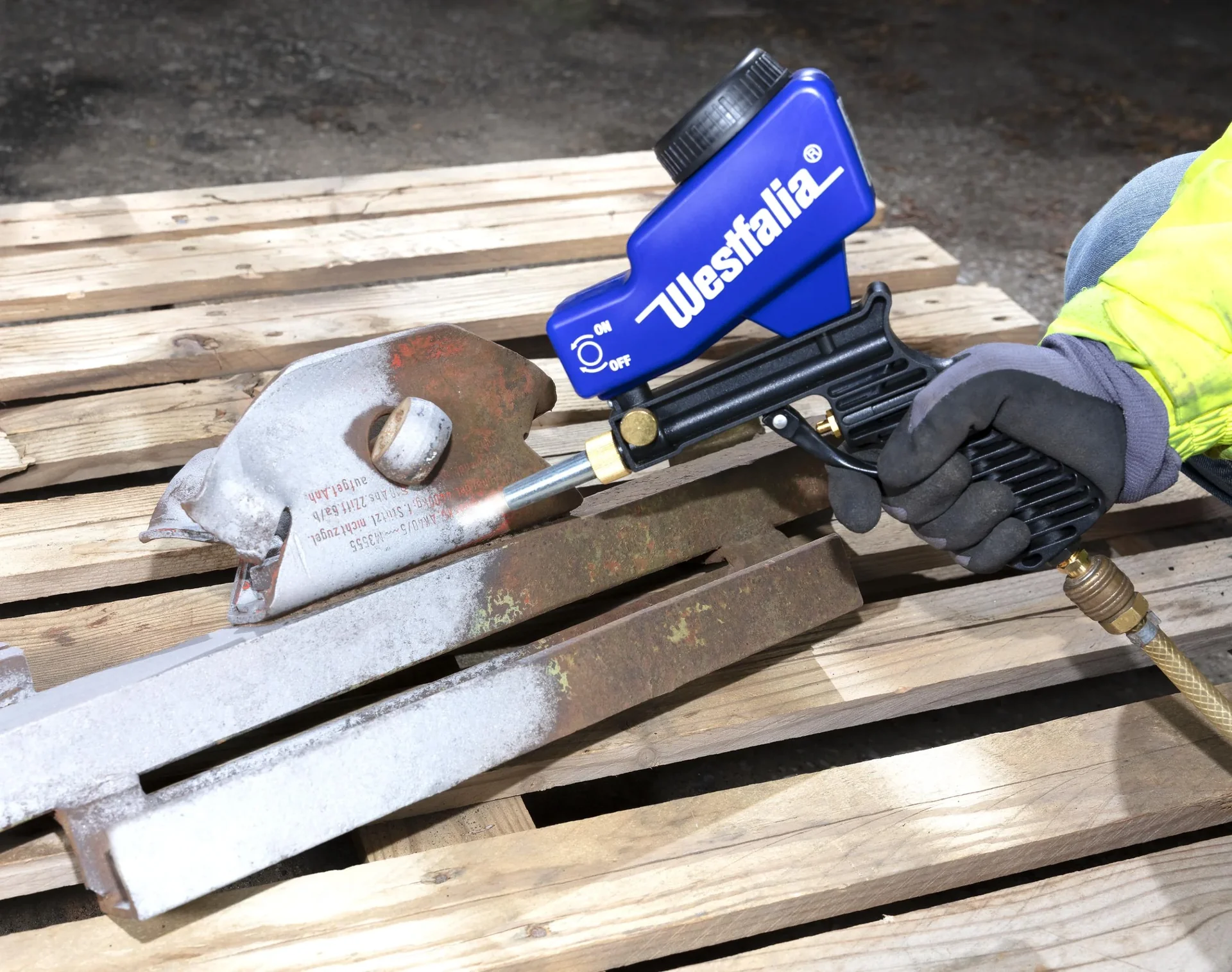 Druckluft - Sandstrahlpistole - 1