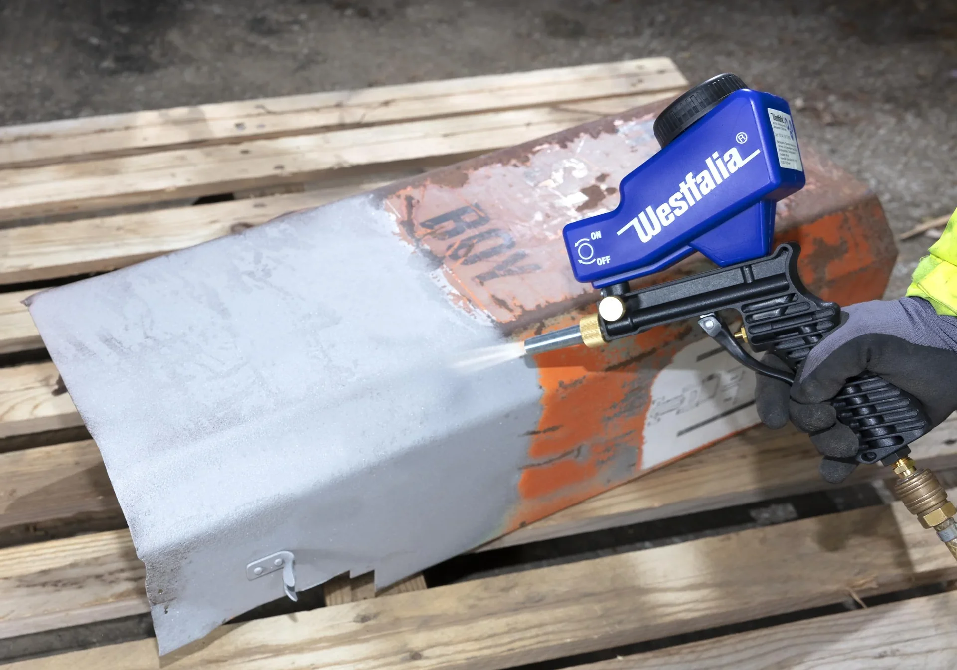 Druckluft - Sandstrahlpistole - 3