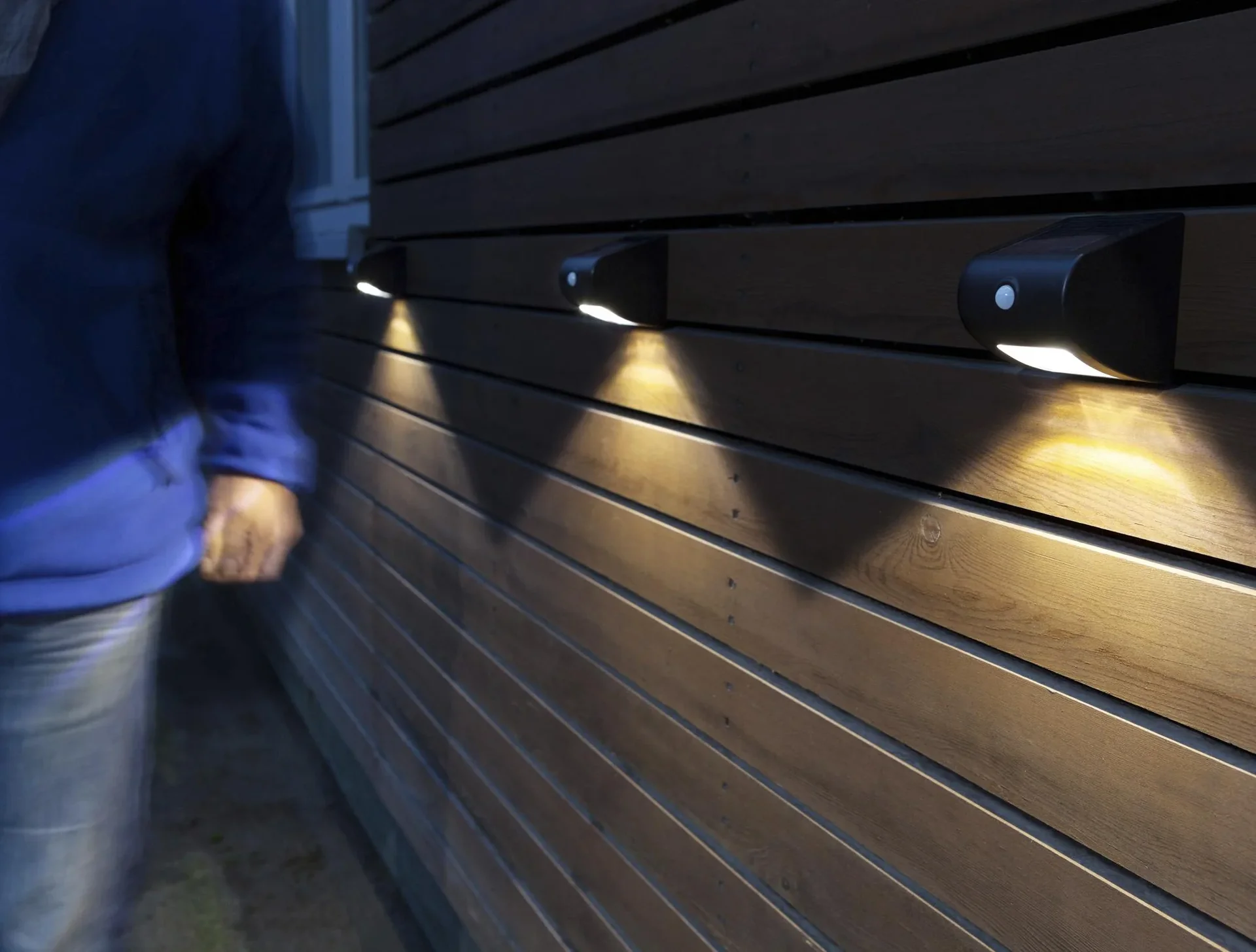 Solar Wand- und Zaunlicht mit Bewegungsmelder - 8