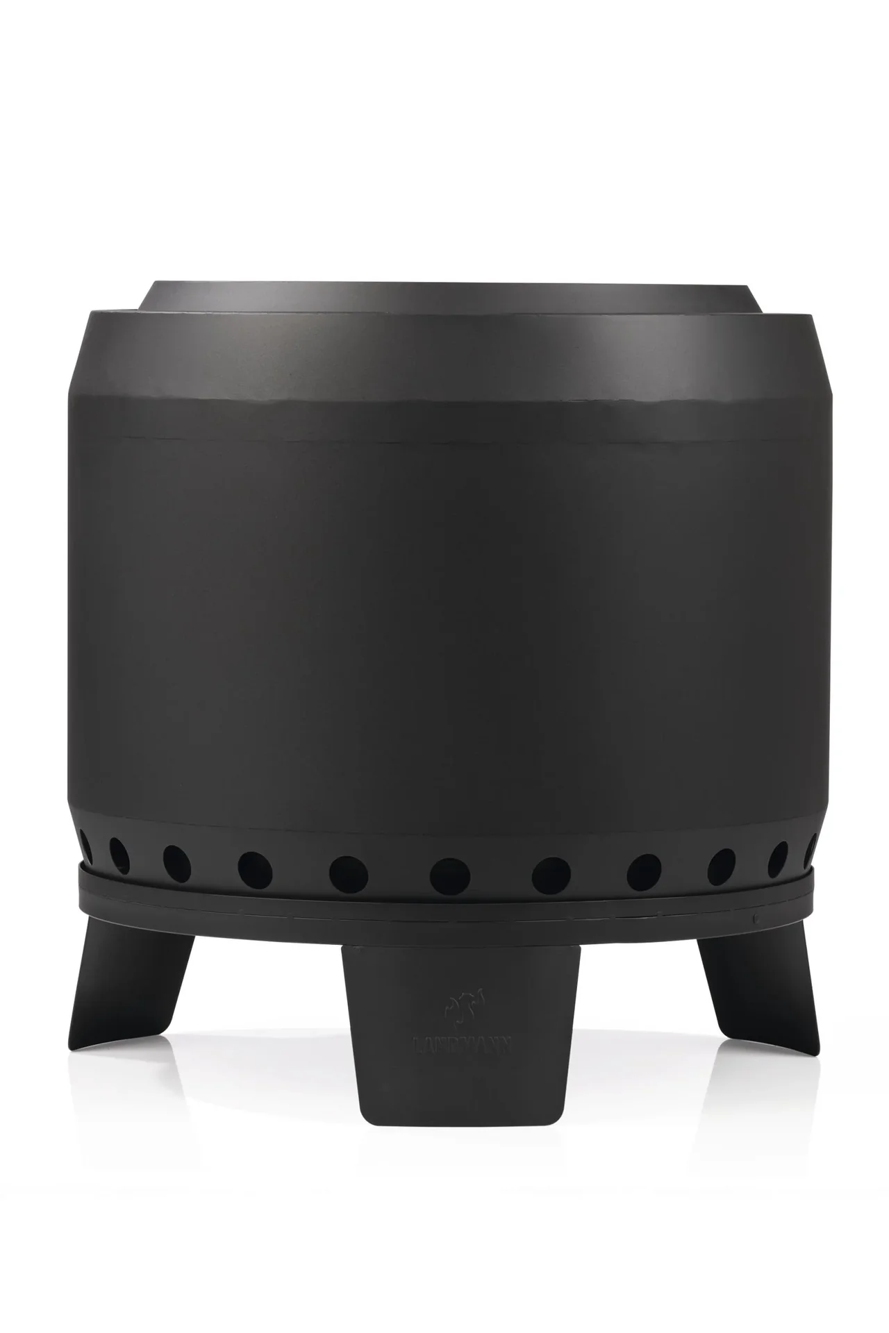 Feuerkorb rauchfrei, 68 cm, Schwarz - 4