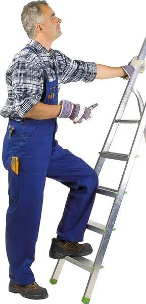 Latzhose, hydronblau, Gr.102 - 1