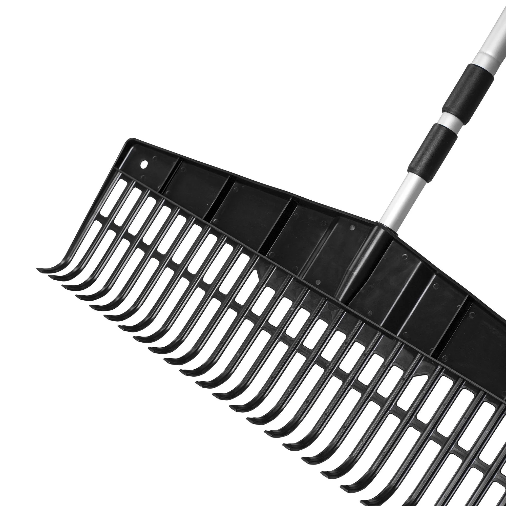 Jumbo Rechen 75 cm mit Aluminium Teleskopstiel - 0