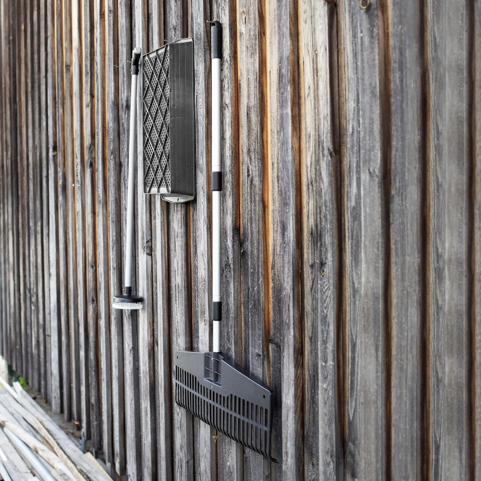 Jumbo Rechen 75 cm mit Aluminium Teleskopstiel - 4