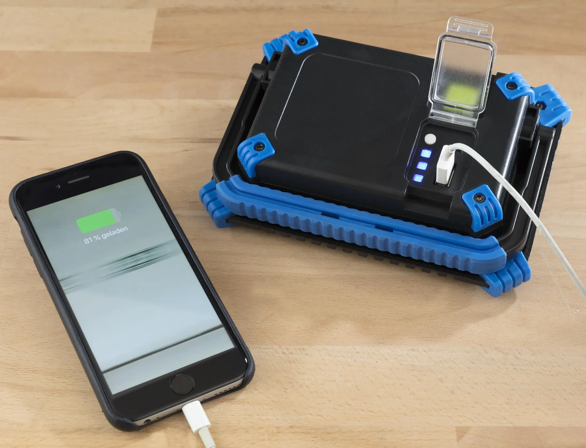 Arbeitsleuchten Set + Powerbank GRATIS DAZU - 1