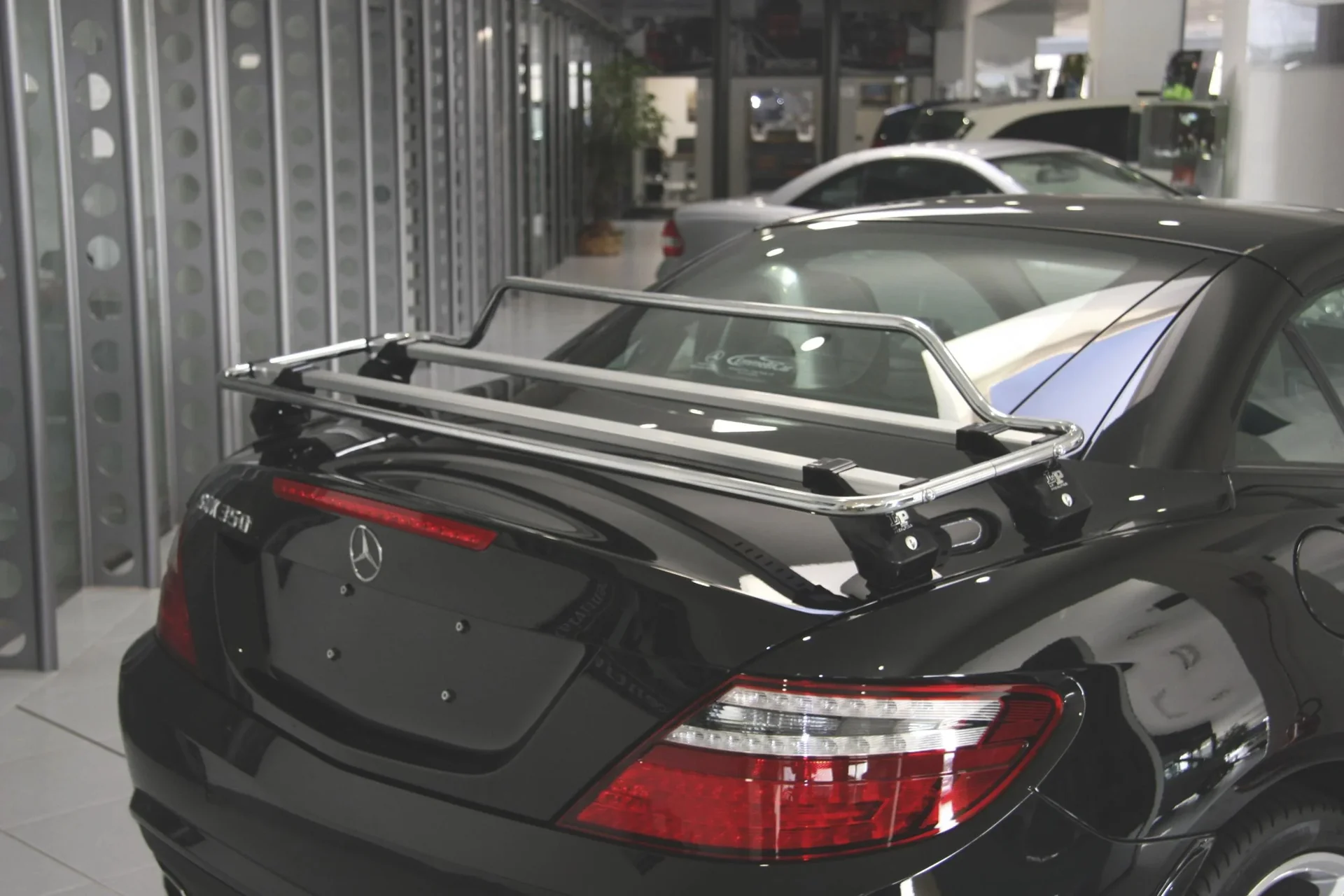 Gepäckträger "Summer" schwarz pulverbeschichtet für Mercedes Benz SLK Bauj.1996 - 0