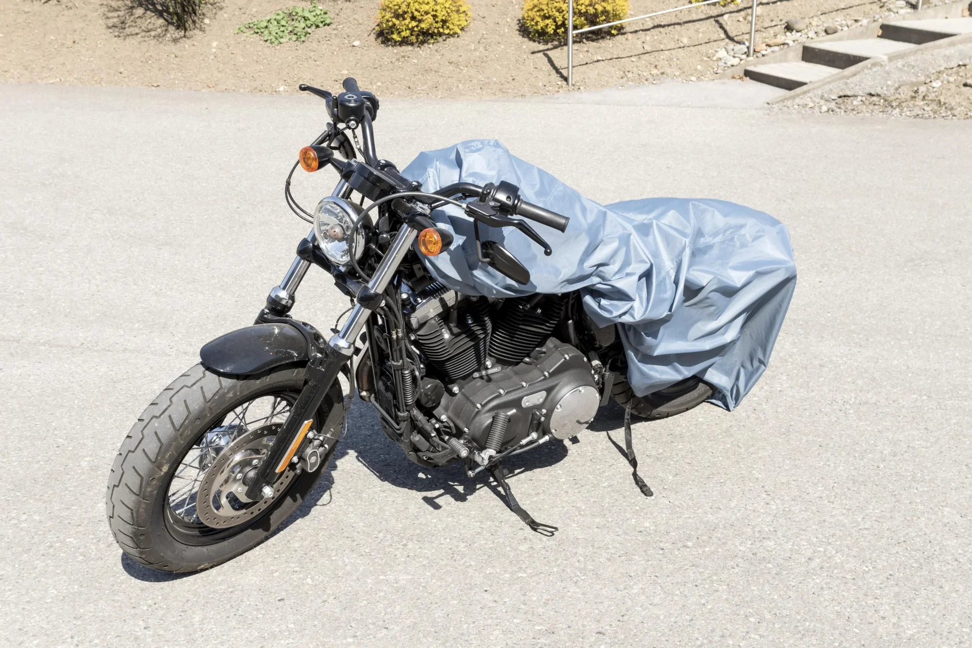 Motorradgarage Größe XL 246 x 105 x 127 cm - 0