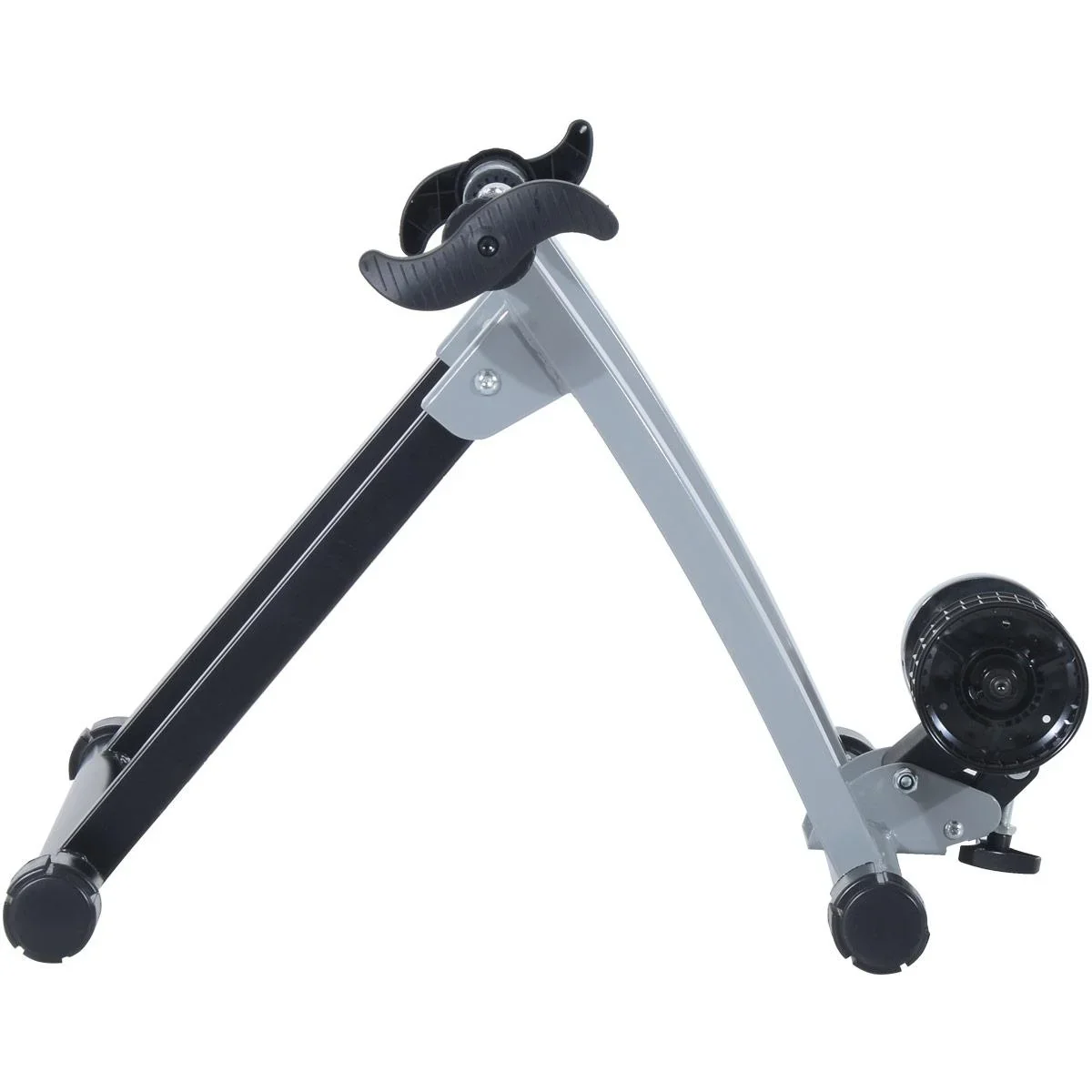 Heimtrainer mit Luftwiderstandsbremse silber/schwarz - 3