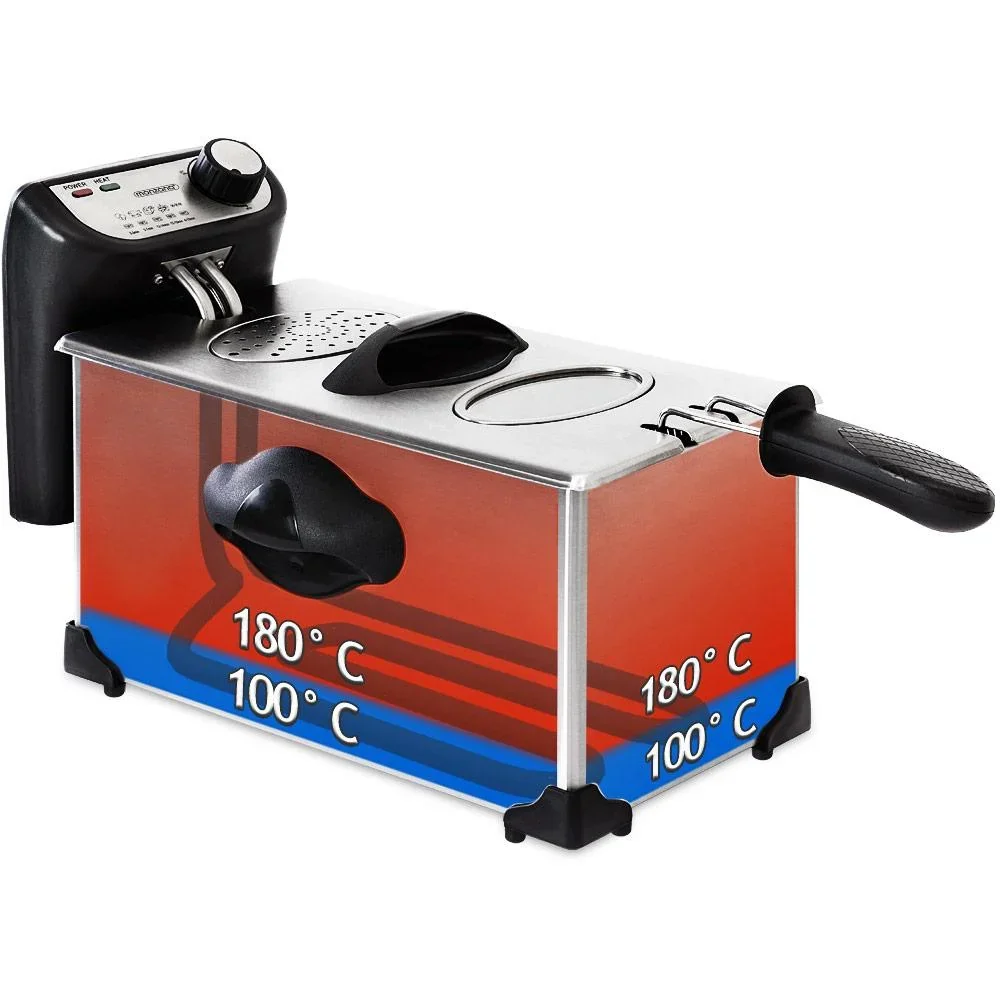 Elektrische Fritteuse 4L - 2200W - 0