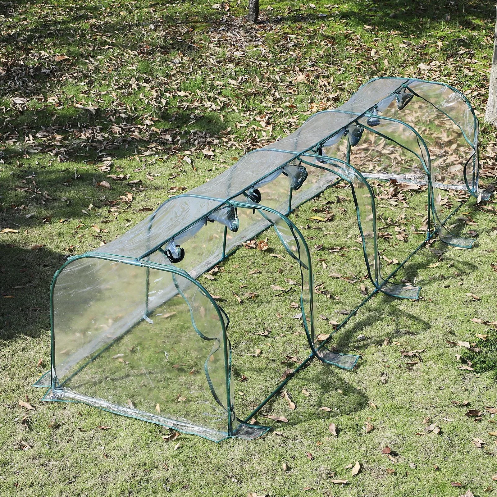 Folientunnel mit 4 Türen - 4