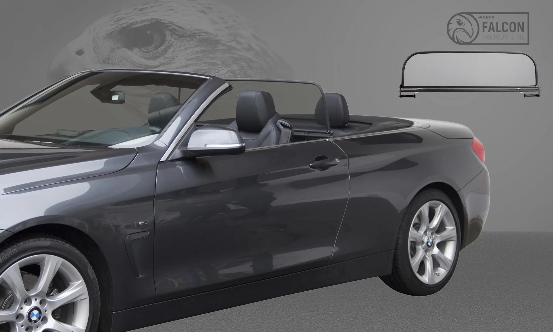 Cabrio Windschott - Premium-Line BMW 4-er F33 - 0