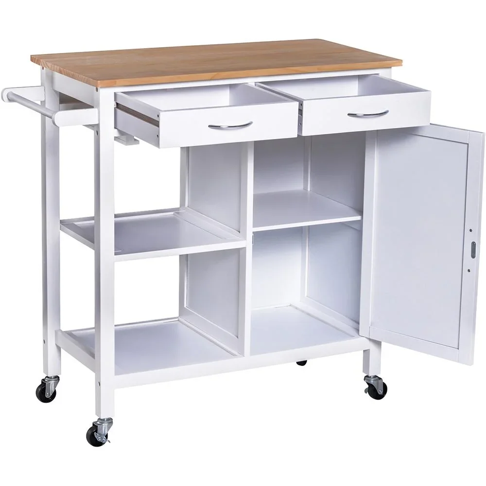 Küchenrollwagen mit vielen Staumöglichkeiten - 0