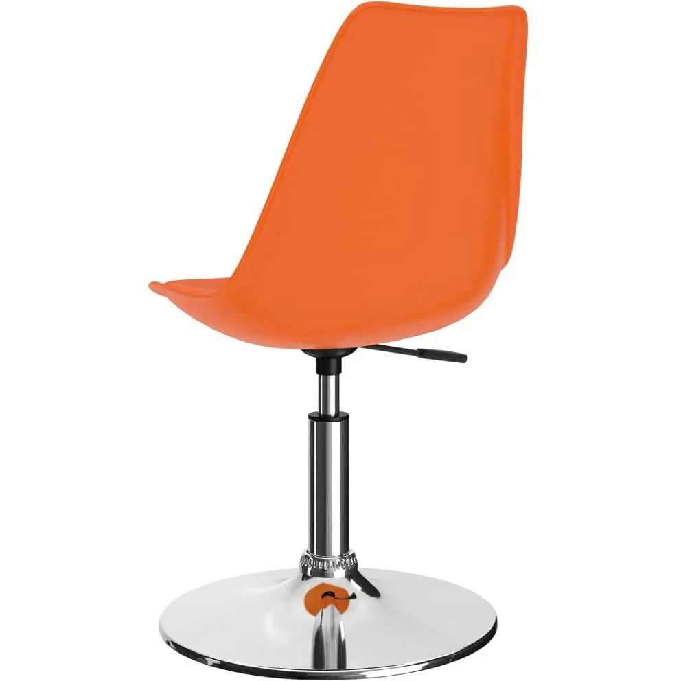 Esszimmerstühle 2-Sitzer Kunstleder orange - 4