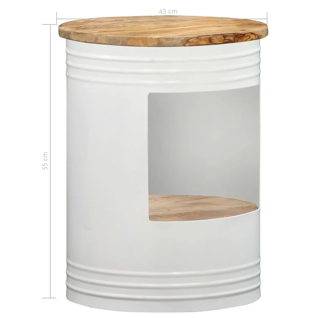 Couchtisch 43x55 cm massiv Mango-Holz - 3