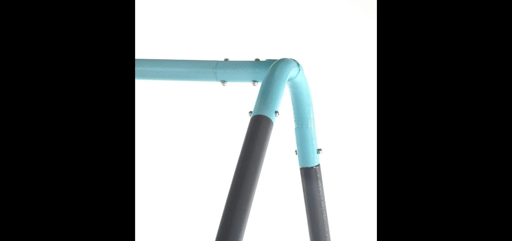 Premium Metall Nestschaukel mit Nebelsprühfunktion, Outdoor-Nestschaukel, Kinder, Schaukelseile höhenverstellbar - 2