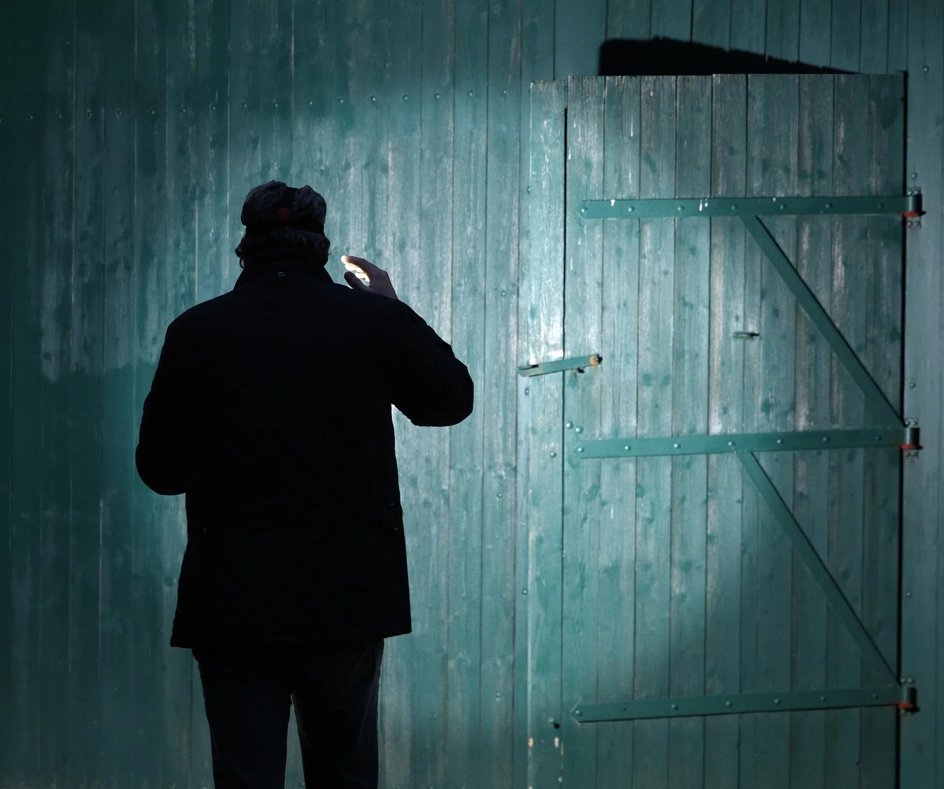 Stirnlampe mit COB LED und Rücklicht - 0