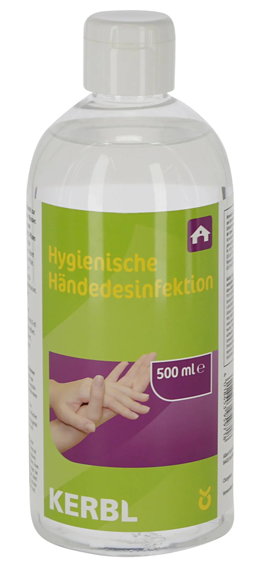 Hygienische Händedesinfektion, 500 ml - 0