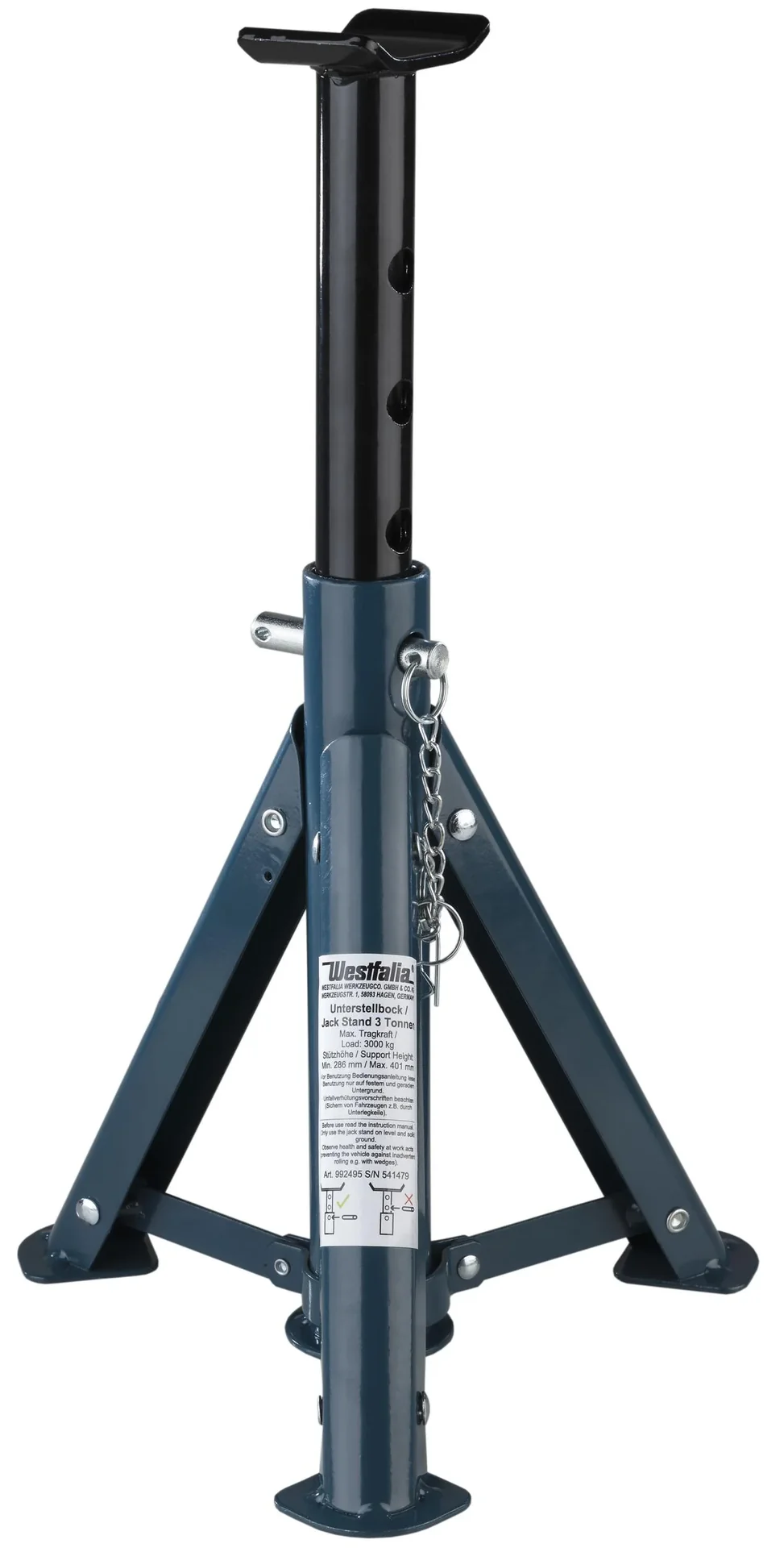 Unterstellböcke 3 t klappbar - 1