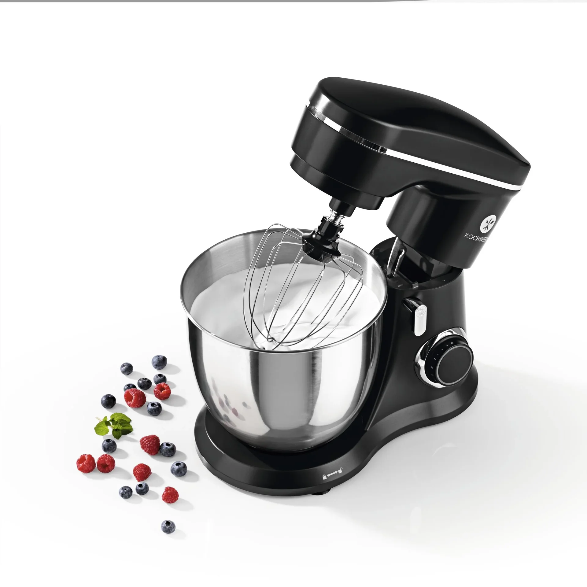 Küchenmaschine, schwarz, 1300 Watt - 0