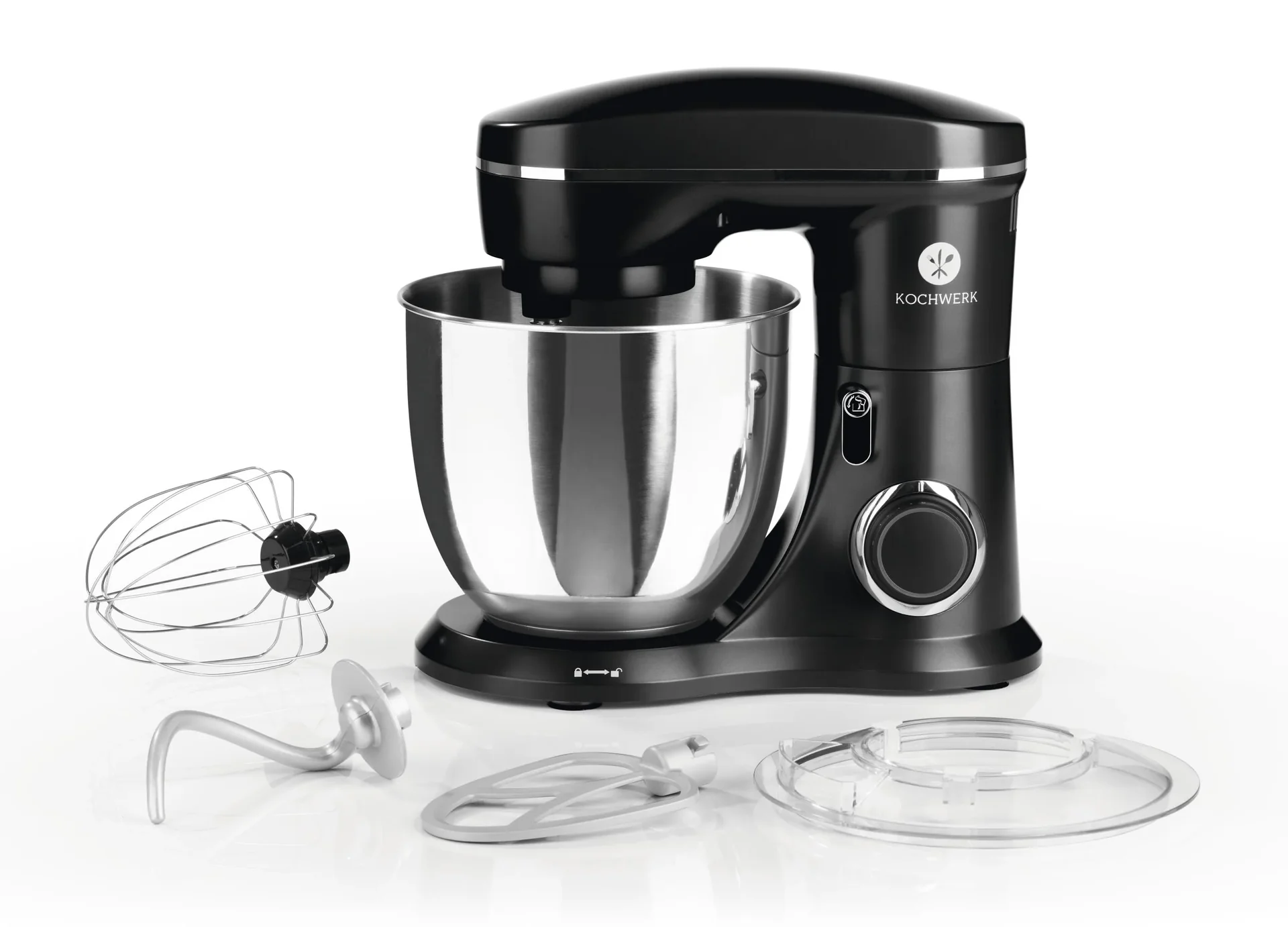 Küchenmaschine, schwarz, 1300 Watt - 4