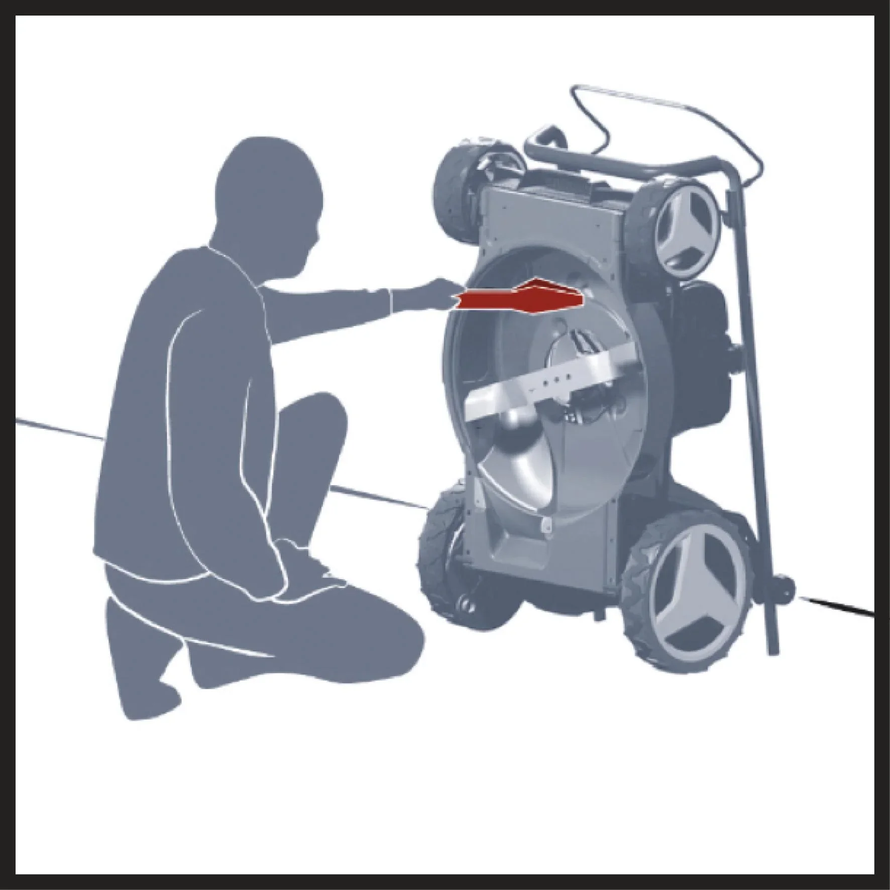 Akku-Rasenmäher Power X-Change GP-CM 36/47 S HW Li (4x4,0Ah) - 0