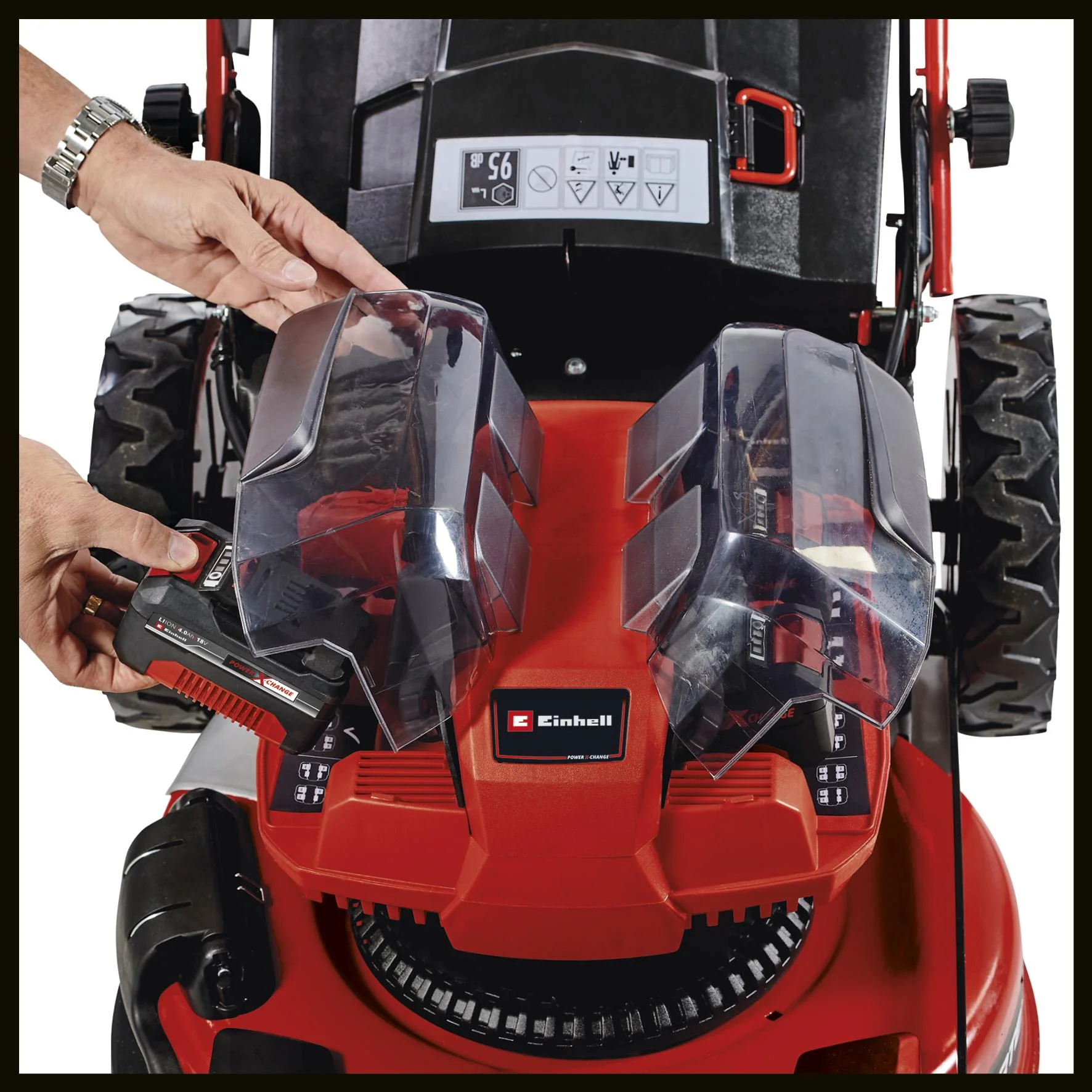 Akku-Rasenmäher Power X-Change GP-CM 36/47 S HW Li (4x4,0Ah) - 1