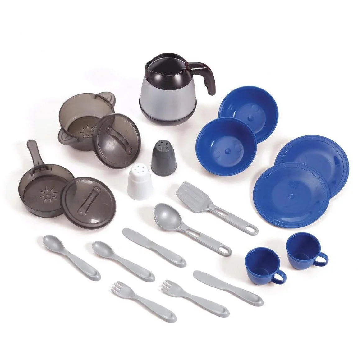 Cozy Play Kitchen - Herd, Backofen und Kühlschrank - inkl. 21-teiligem Zubehörset - 3