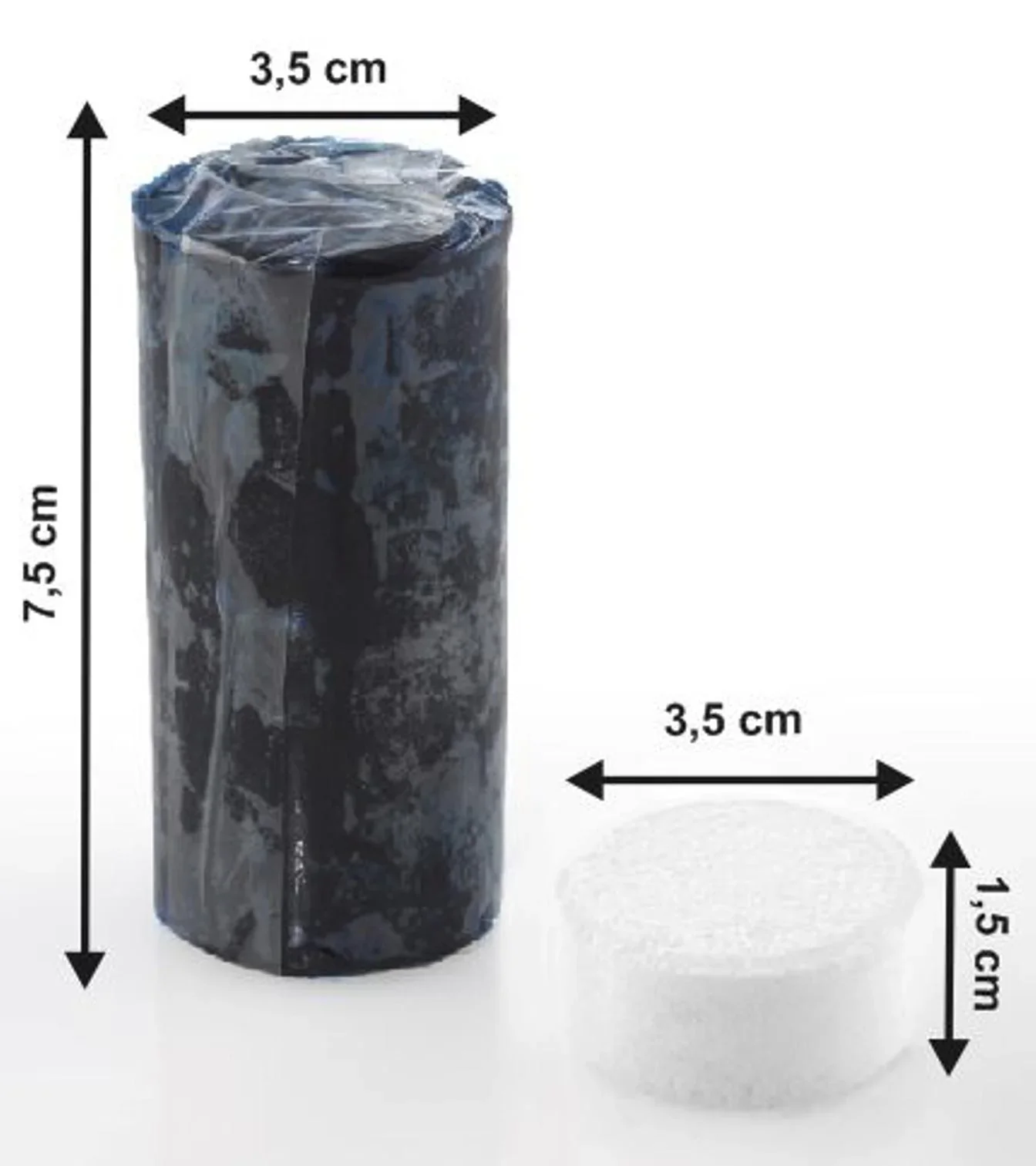 WC-Star, Starter-Set mit Blauspüler WC-Hygienestein, Antikalk-Stein - 2